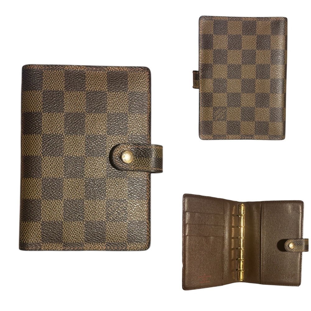 Louis Vuitton Damier Ebene PM Agenda